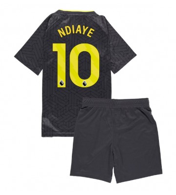 Everton Iliman Ndiaye #10 Segunda Equipación Niños 2024-25 Manga Corta (+ Pantalones cortos)